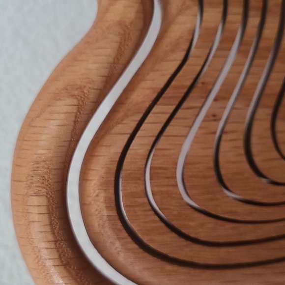 Wooden Table Top Home Decor Plate Fruit Holder - Picture 3 of 16